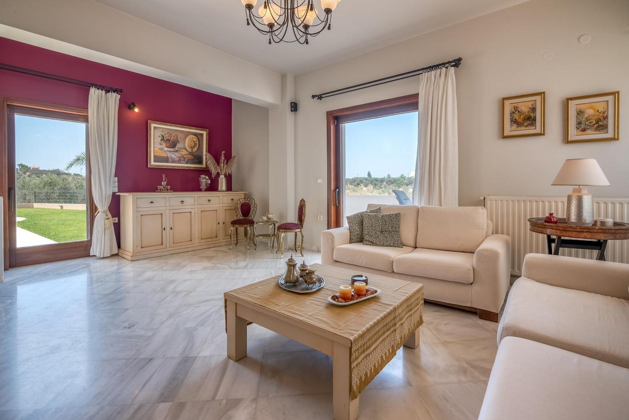 Nikola'S Villa Stalos Chania Exteriör bild